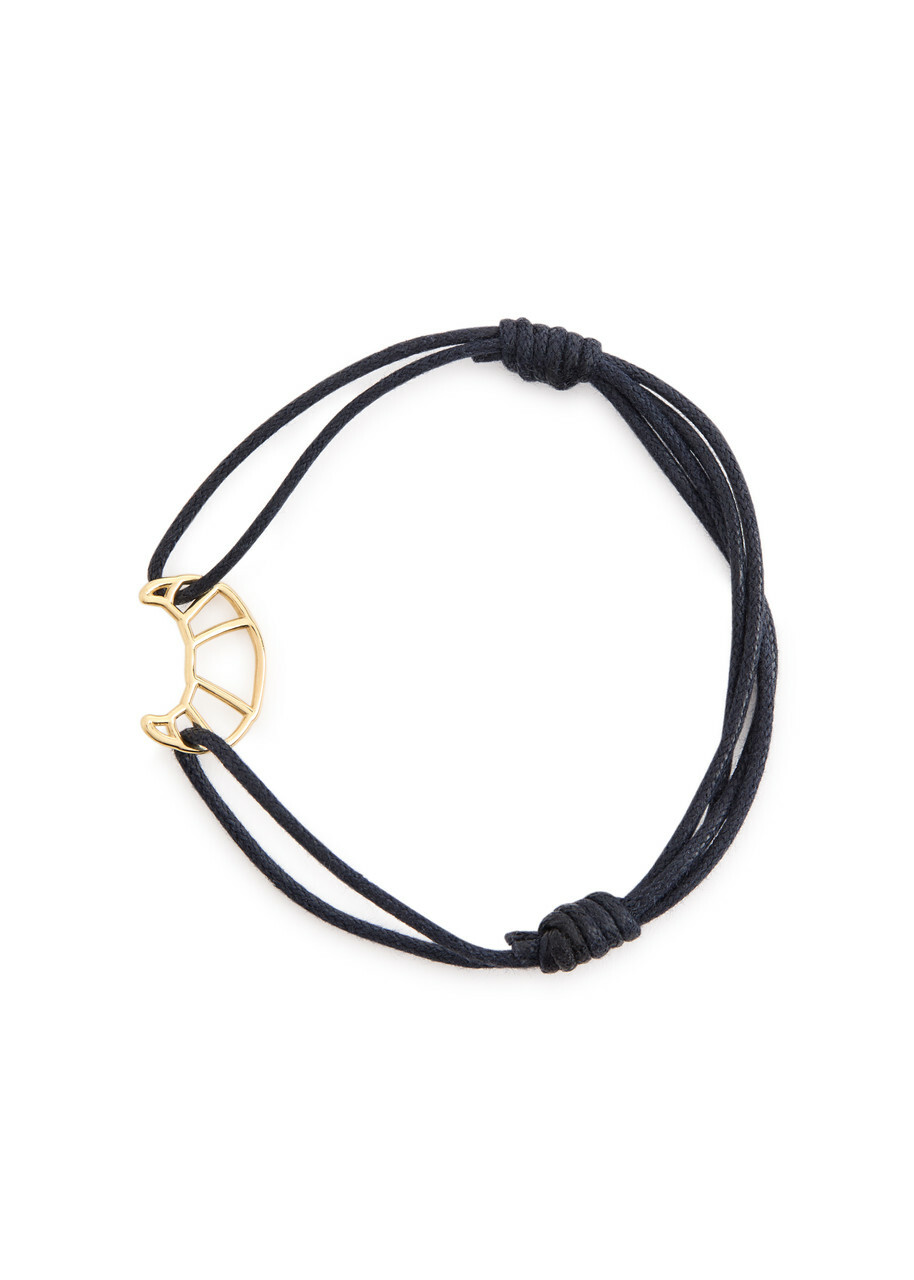 Aliita Conejito 9kt gold cord bracelet Aliita