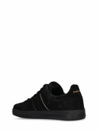 TOM FORD - Suede & Leather Low Top Sneakers