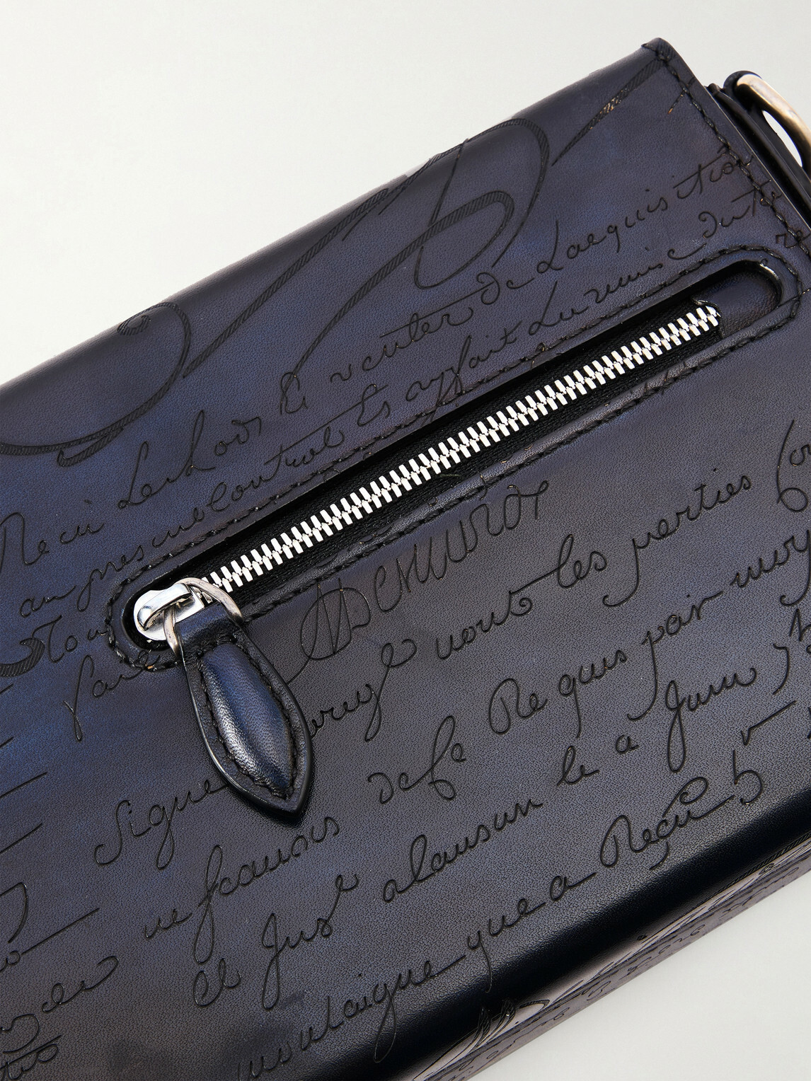 Berluti - Jour de Poche Scritto Venezia Leather Messenger Bag