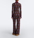 Perfect Moment Argyle wool wide-leg pants