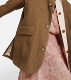 Loro Piana - Iconic Roadster linen jacket