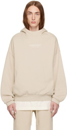 Fear of God ESSENTIALS Taupe Bonded Hoodie