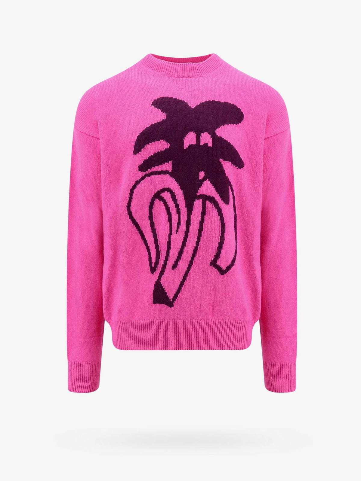 Palm Angels Sweater Pink Mens Palm Angels