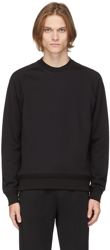 Photo: Ermenegildo Zegna Black Premium Cotton Sweatshirt