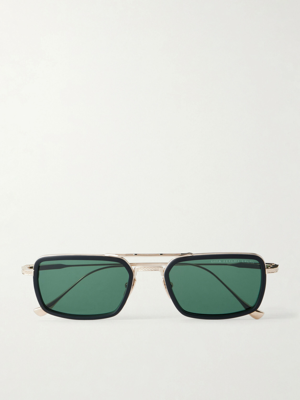 DITA - Flight.006 Aviator-Style Gold-Tone and Acetate Sunglasses