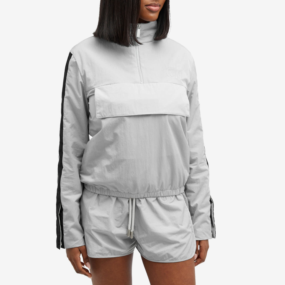 Off-White Women's Crispy NY Track Jacket in Grey