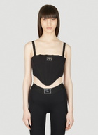 Dolce & Gabbana Logo Plaque Corset