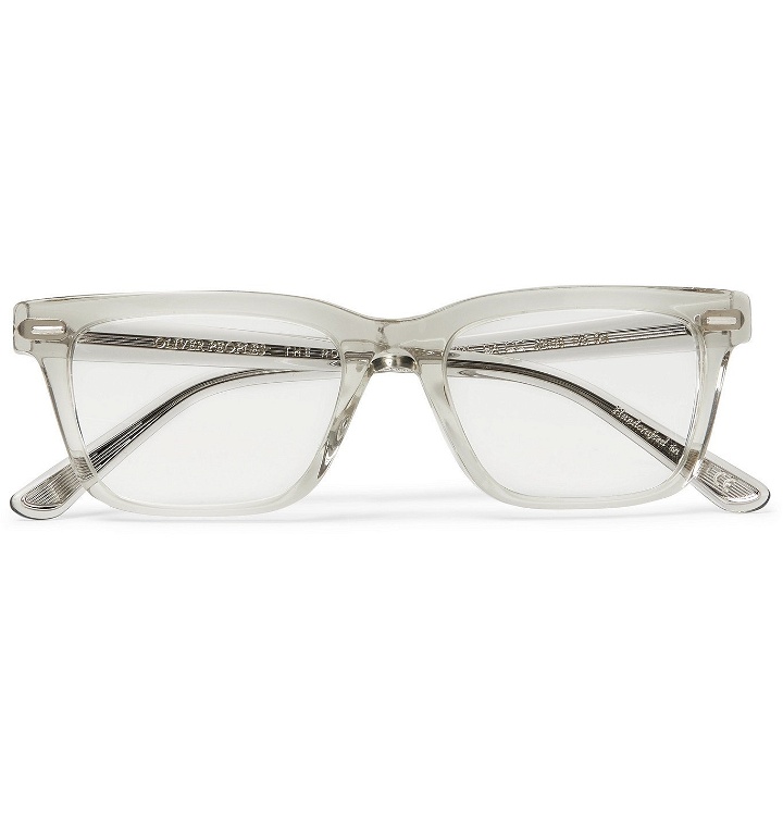 Photo: THE ROW - Oliver Peoples Square-Frame Tortoiseshell Acetate Optical Glasses - Neutrals
