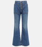 Ulla Johnson The Lou high-rise flared jeans