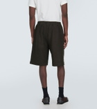The Row Dovi cotton jersey shorts