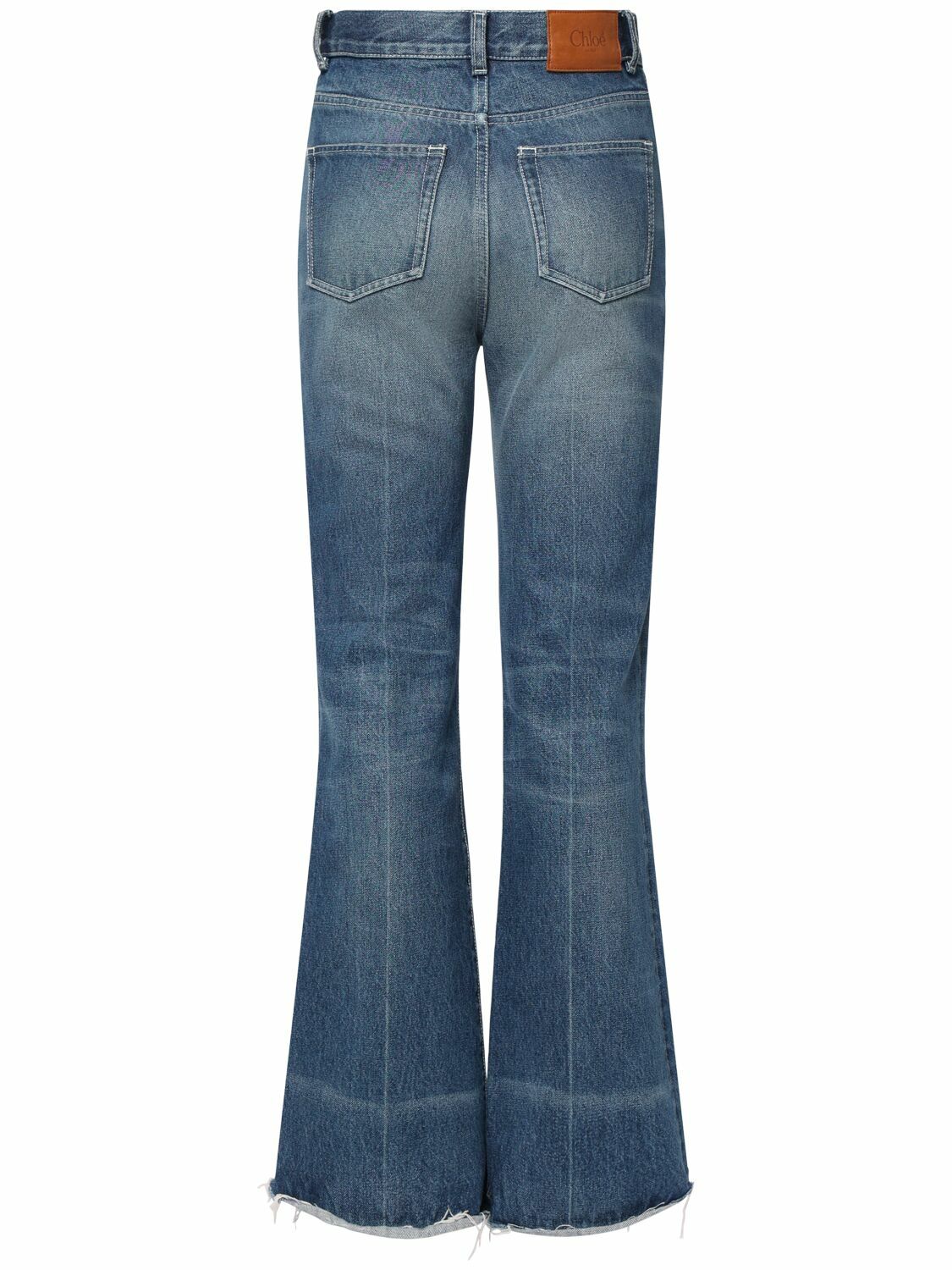 CHLOÉ Snake Capsule High Rise Jeans Chloe