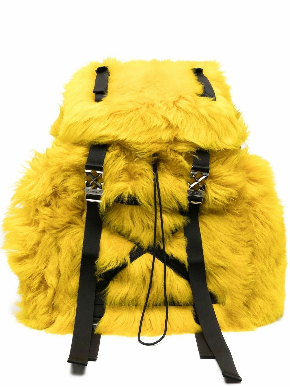 Photo: OFF-WHITE - Faux Fur Backpack