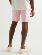 Onia - Straight-Leg Linen Drawstring Shorts - Pink