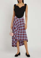 Vivienne Westwood Sunday Draped Woven Corset top Black