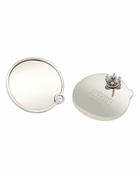 Mm6 Maison Margiela Womens Earrings in Silver
