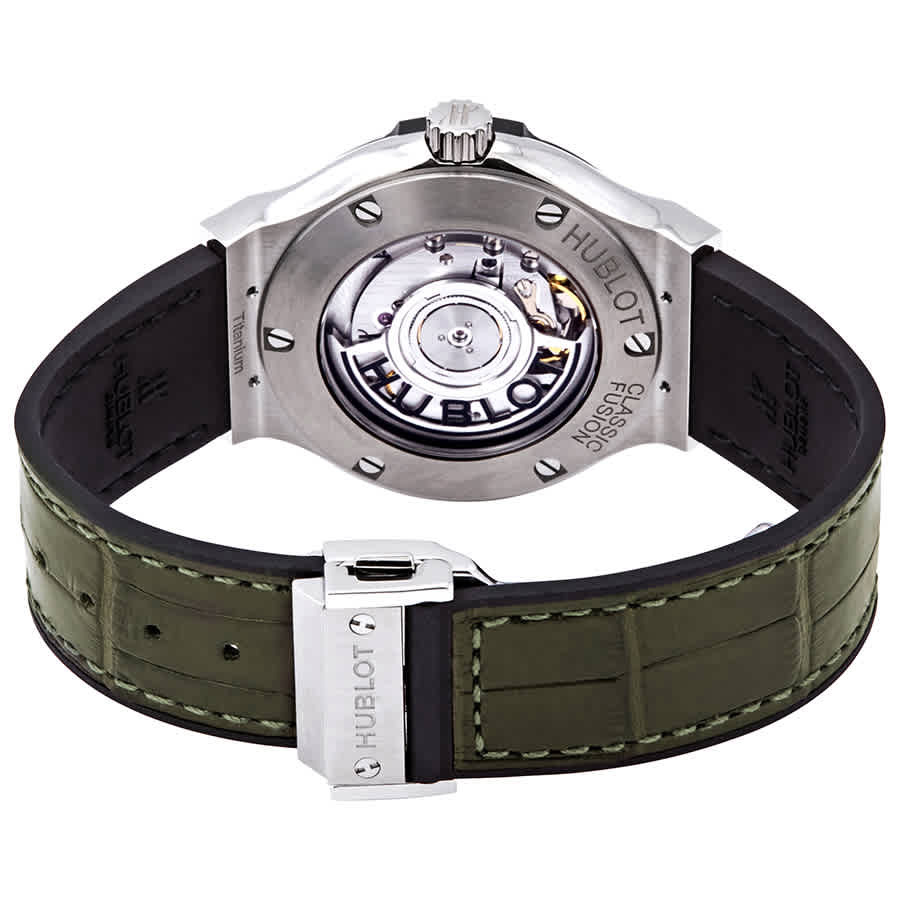 Hublot Classic Fusion Automatic Green Dial Mens Watch 565.NX.8970.LR