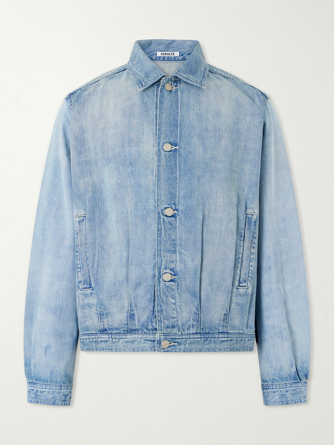 Auralee - Faded Denim Jacket - Blue