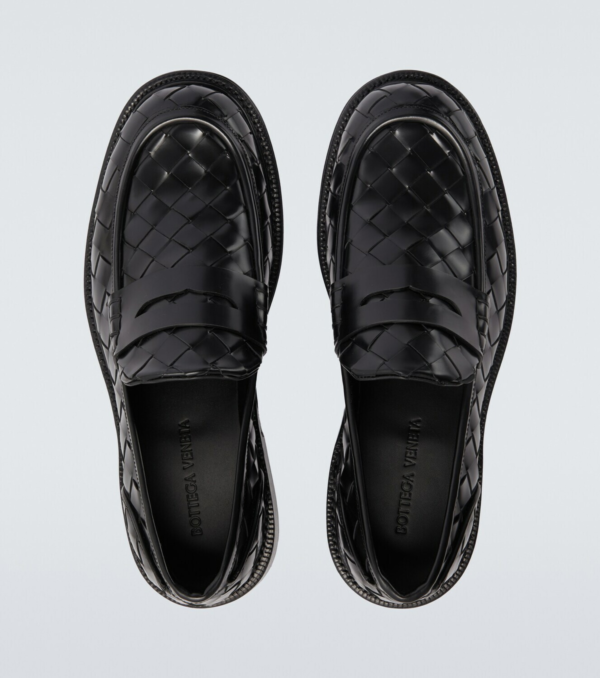 Bottega Veneta James Intrecciato leather loafers Bottega Veneta