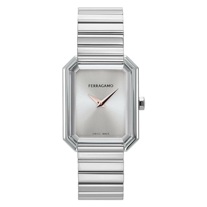 Photo: Ferragamo Crystal Tank Quartz Ladies Watch SFS800324