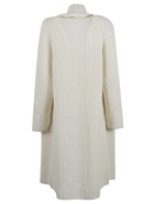 LIVIANA CONTI - Knitted Long Wool Cardigan