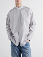TOTEME - Striped Cotton-Poplin Shirt - White