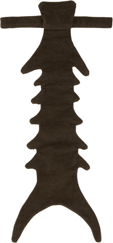 Photo: YAKU Brown Trilotie Tie