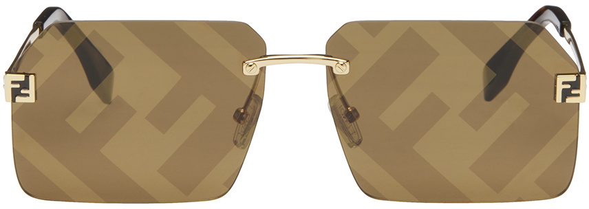 Fendi Gold Sky Sunglasses Fendi display picture 1