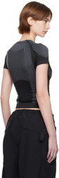 MISBHV Black Jacquard Sport T-Shirt