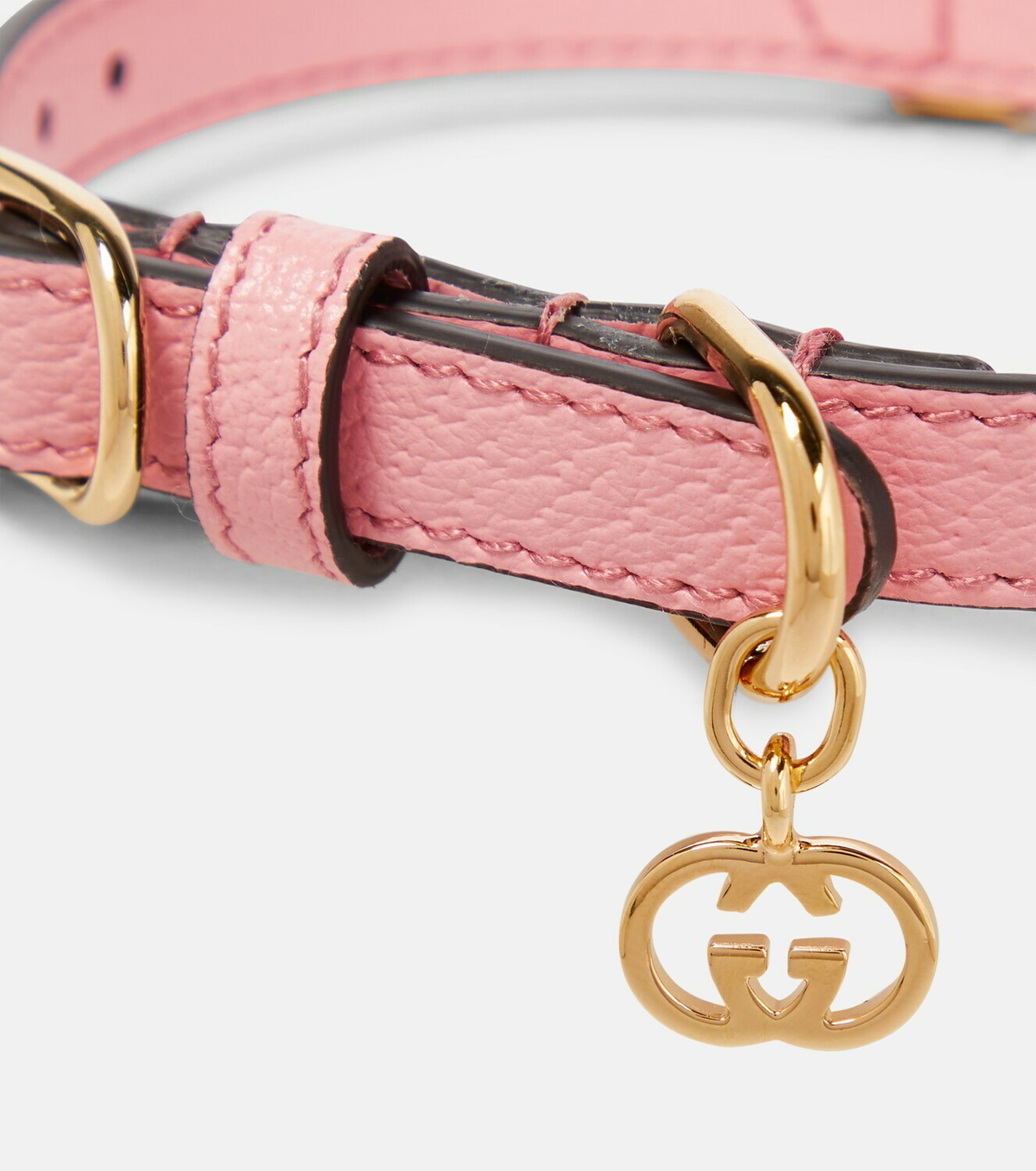 Pink gucci hot sale dog collar