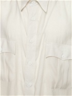 GIORGIO ARMANI Lyocell & Silk Short Sleeved Shirt
