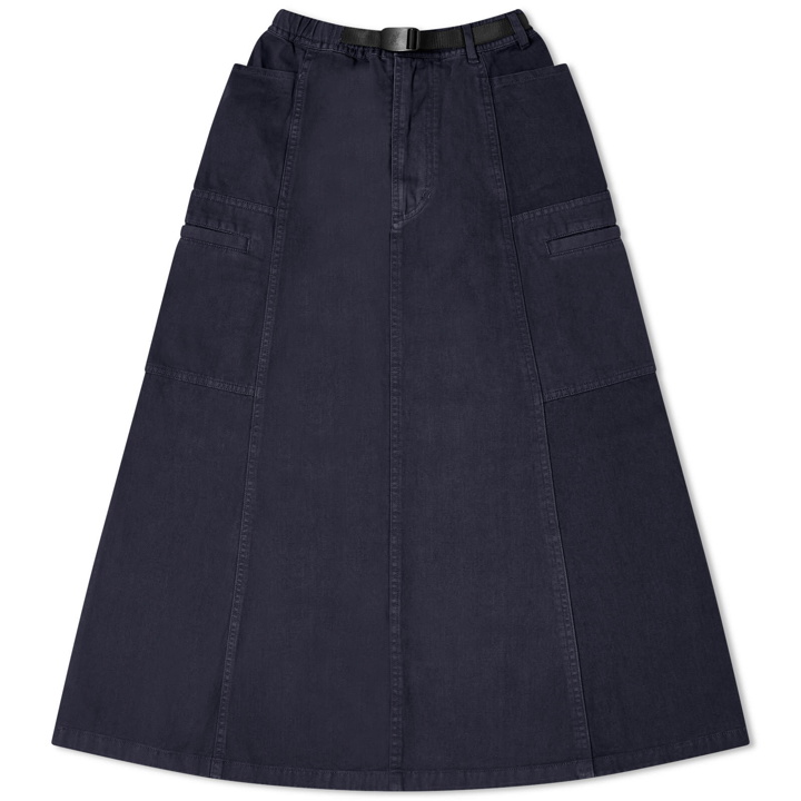 Photo: Gramicci Women's Voyager Midi Skirt in Double Navy