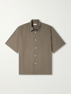 Kaptain Sunshine - Cotton and Silk-Blend Shirt - Brown