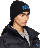 ADER error Black Edca Logo Beanie