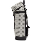 Bao Bao Issey Miyake White and Black Hiker Backpack