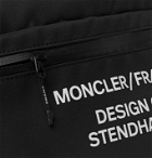 Moncler Genius - 7 Moncler Fragment Hiroshi Fujiwara Printed Woven Messenger Bag - Black