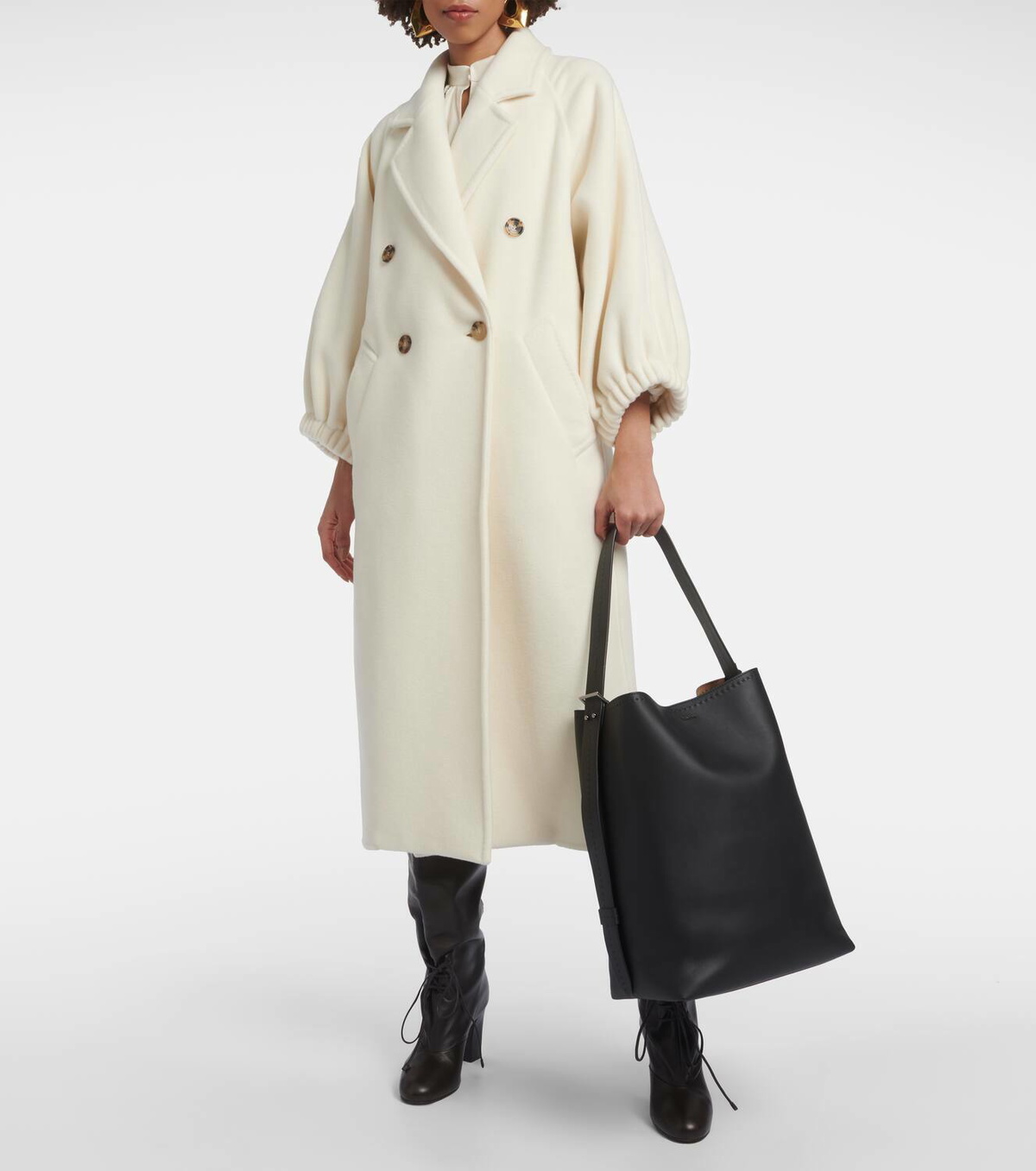【MAX MARA】[アルケティポ] Shoulder bag Max Mara Archetipo leather shoulder bag Max Mara