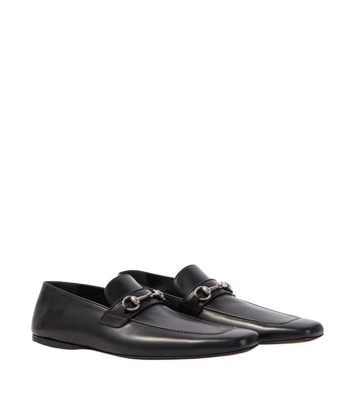 Photo: Gucci Ragazzo Horsebit leather loafers