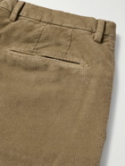 Boglioli - Slim-Fit Stretch-Cotton and Modal-Blend Corduroy Trousers - Brown