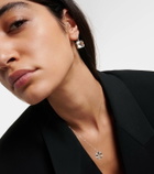 Mateo 14kt gold necklace with topaz and diamonds