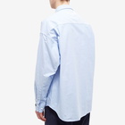 Men's AAPE AAPE Now Oxford Shirt in Blue