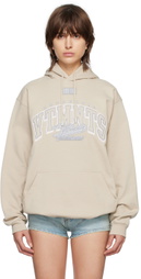 VTMNTS Beige College Hoodie