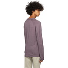 Z Zegna Purple Wool Crewneck