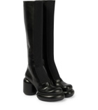 Jil Sander - Platform leather knee-high boots