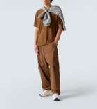 Loewe x On belted technical cargo pants