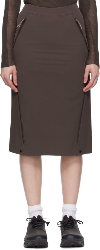 Photo: ROA Brown Y Zip Sport Skirt