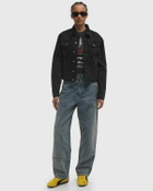 032c DOWN TO EARTH BOXY DENIM JACKET Black Women