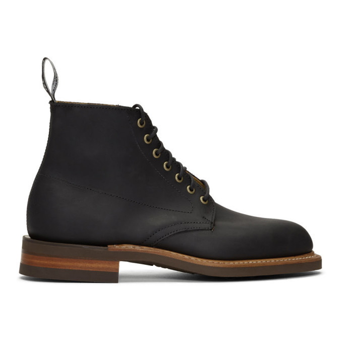Photo: R.M. Williams Black Oily Fern Rickaby Boots