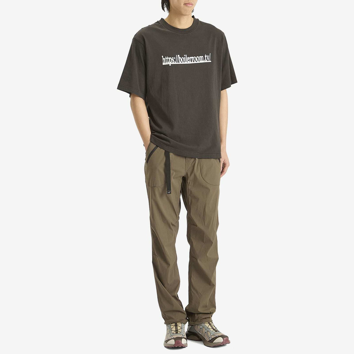 Boiler Room Men's TV Logo T-Shirt in Black