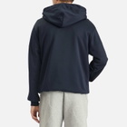 Gucci Men's Tech Nylon Fleece Hoodie in Blue Navy