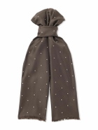 Favourbrook - Polka-Dot Silk-Twill Scarf